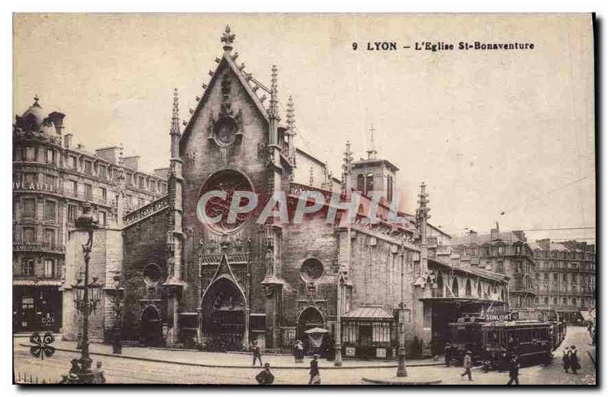 CPA Lyon l'Eglise St Bonaventure