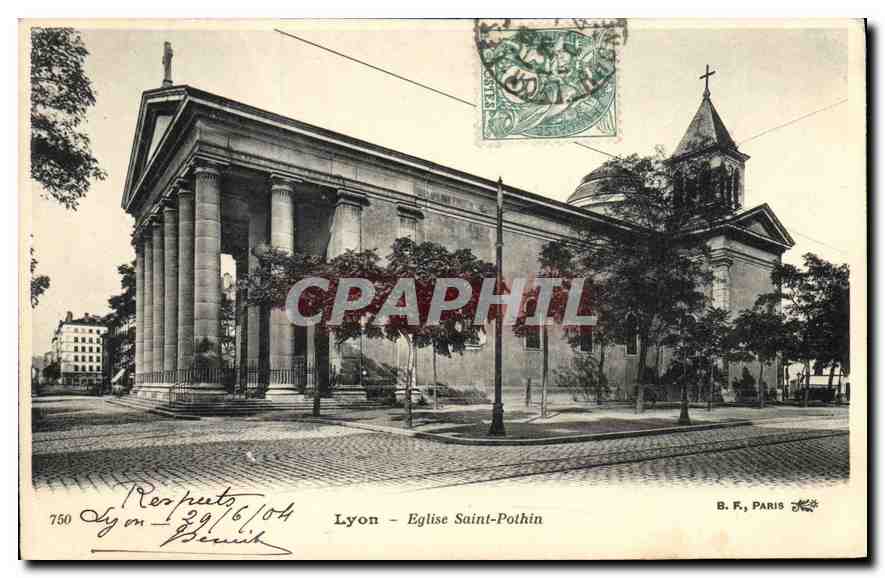 CPA Lyon Eglise Saint Pothin