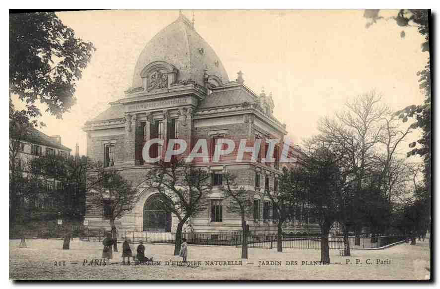 Paris — Muséum d'Histoire Naturelle — Jardin des Plantes — P. P. C. Paris