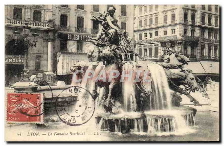 CPA Lyon Fontaine Bartholdi