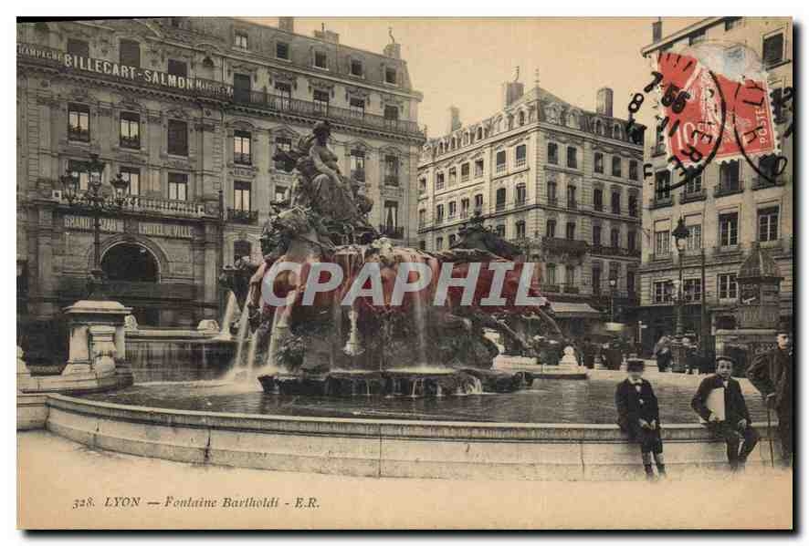 CPA Lyon Fontaine Bartholdi