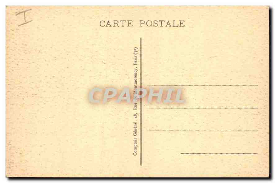 CPA Lyon La Saone Coteau de Fourviere — Verso