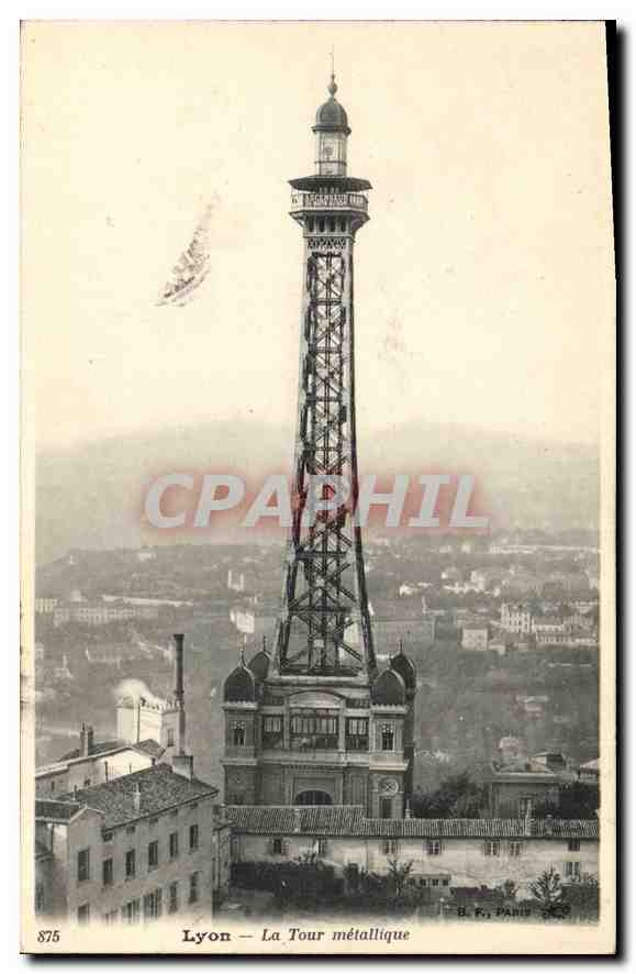 CPA Lyon Tour Metallique