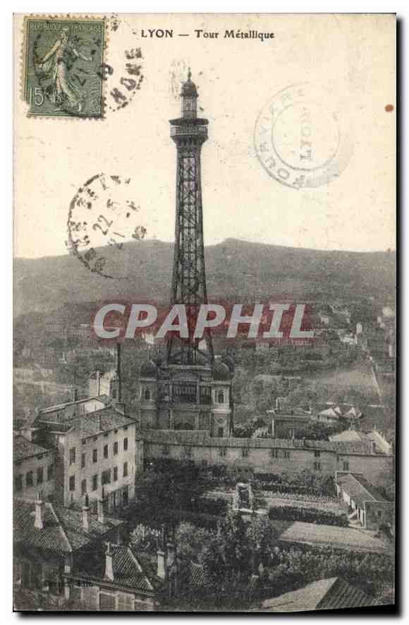 CPA Lyon Tour Metallique