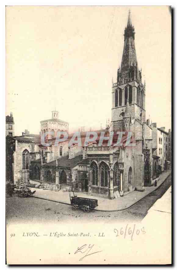 CPA Lyon L'Eglise Saint Paul