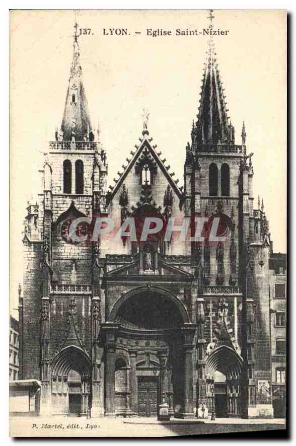 CPA Lyon Eglise Saint Nizier