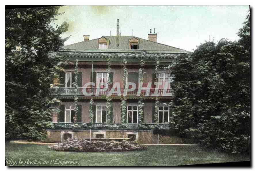 CPA Vichy Le Pavillon de l'Empereur
