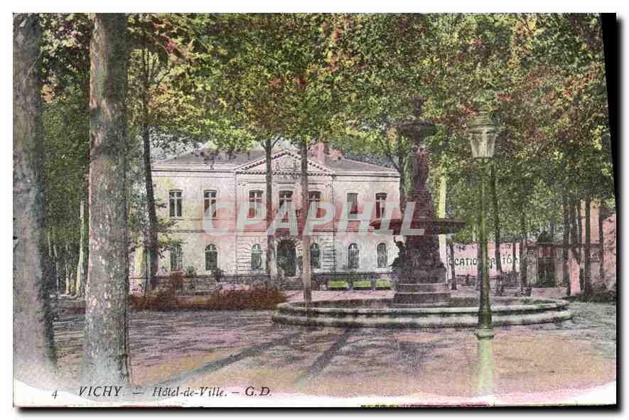 Vichy — Hôtel-de-Ville — G.D.