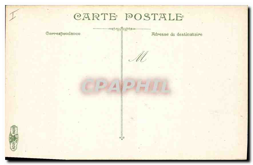 CPA Vichy Le hall du Casino — Verso