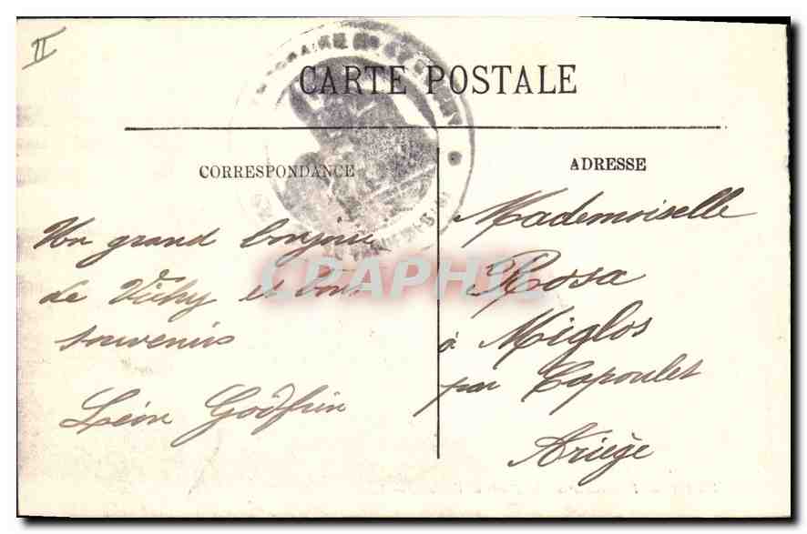 Vichy — Promenade sur les Bords de l'Allier — LL. n° 113 — Back
