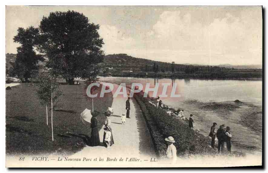 Vichy — Le Nouveau Parc et les Bords de l'Allier — LL.