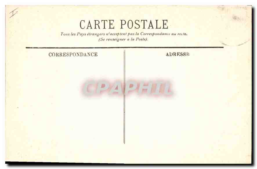 CPA Vichy Le Casino La veranda et le Theatre — Rückseite