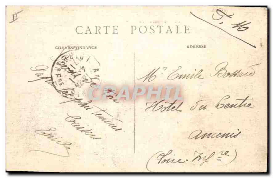 Paris — View of the Church of Saint-Pierre de Montmartre — M.L. n°654 — Back