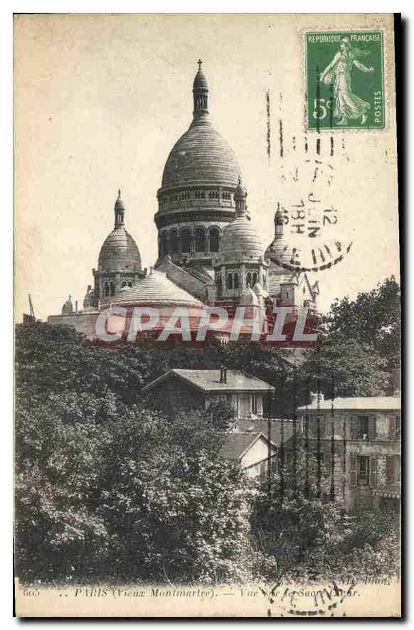 CPA Paris (Vieux Montmartre) Vue sur La Saonr