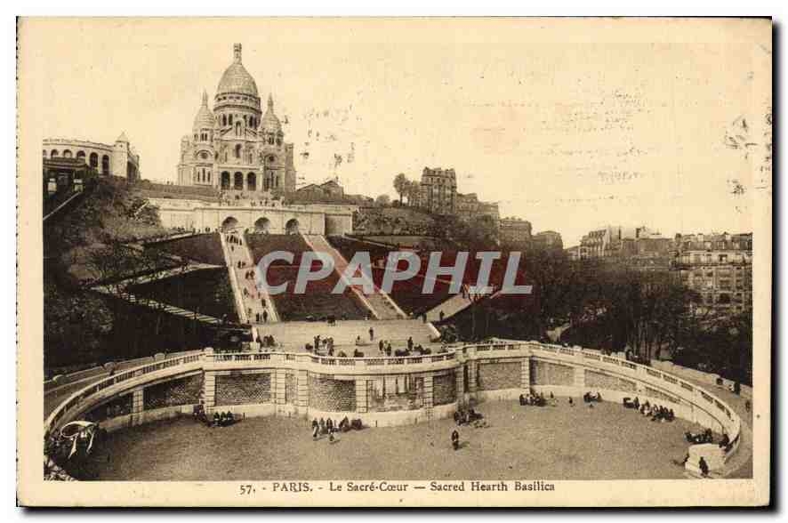 CPA Paris Le Sacre Coeur
