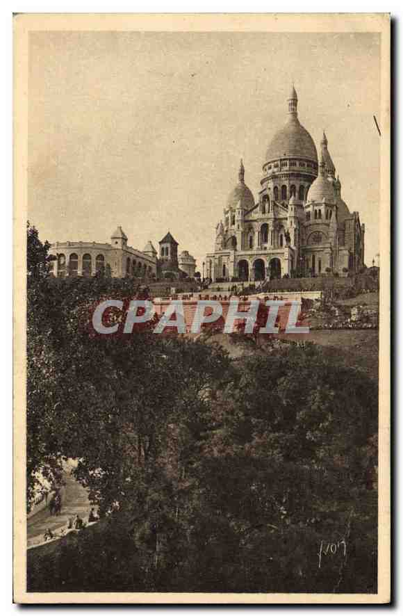 CPA Paris en Flanant La Basilique du Sacre Coeur de Montmartre