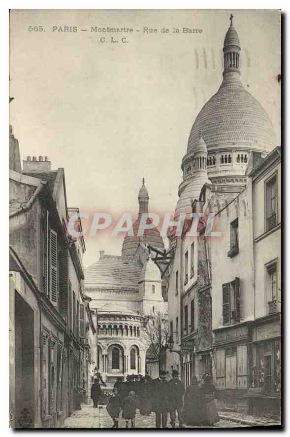 CPA Paris Montmartre Rue de la Barre