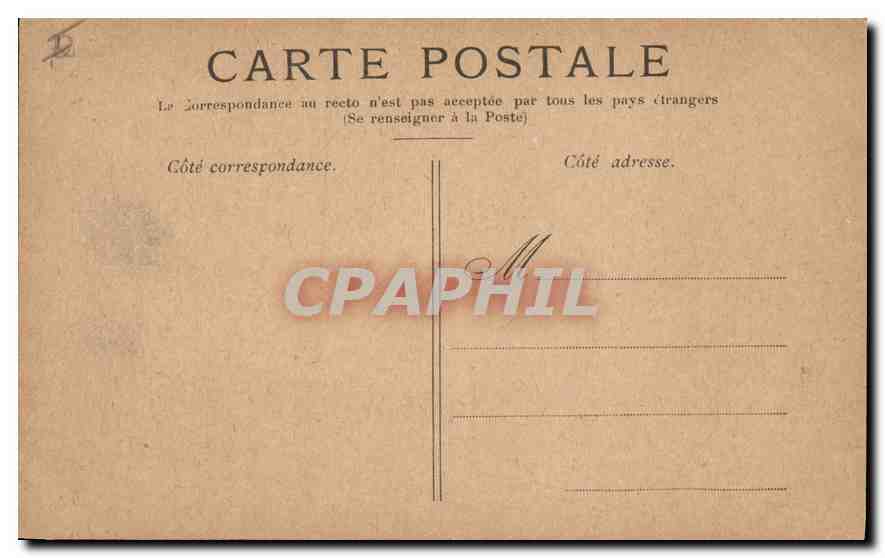 CPA Paris La Basilique de Montmartre — Rückseite
