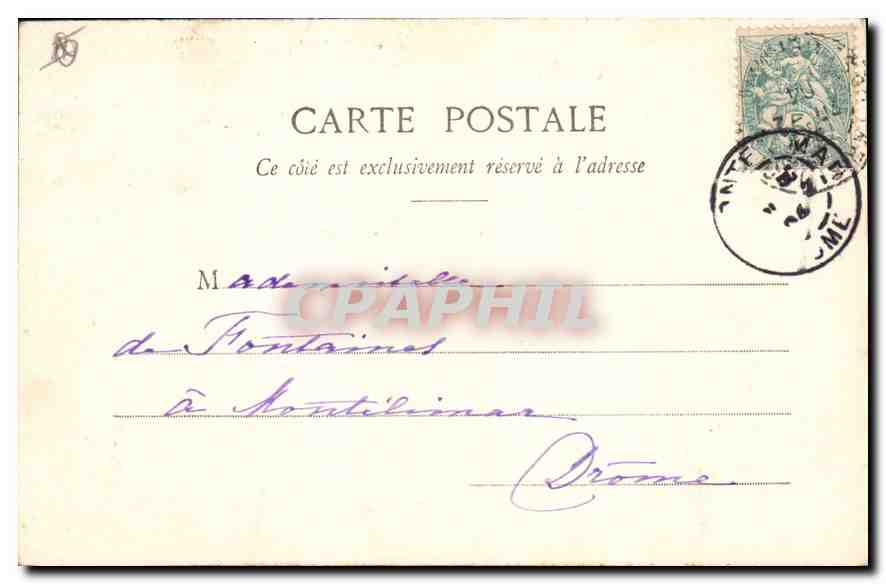 Le Funiculaire de Montmartre et le Sacré-Cœur — Basilique du Sacré-Cœur, Paris — éditeur CPAPHIL, n° 415 — Verso