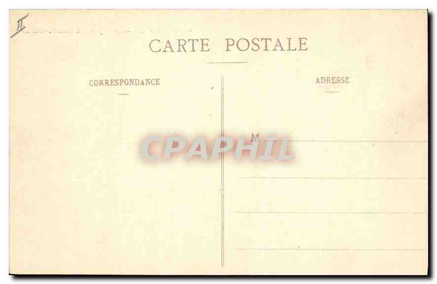 CPA Paris Basilique du Sacre Coeur — Rückseite