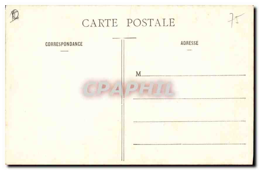 Paris - Basilique du Sacré-Cœur et Funiculaire de Montmartre — CPAPHIL n°326 — Verso