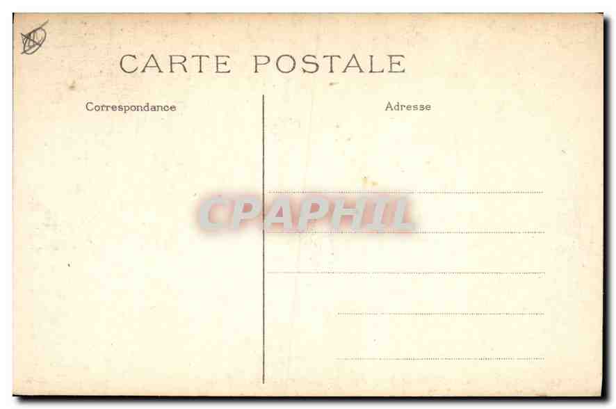 CPA Paris Sacre Coeur Funiculaire et reservoir de Montmartre — Rückseite