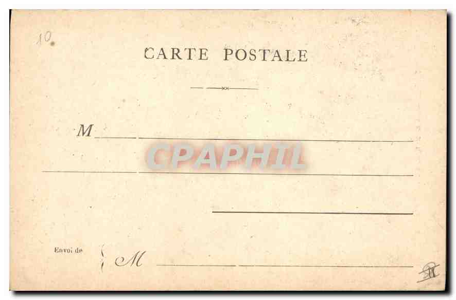 CPA Paris La Basilique de Montmartre — Rückseite