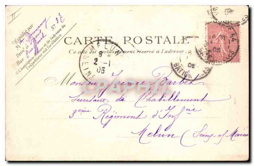 CPA Paris Funiculaire Montant a la Basilique du Sacre Coeur a Montmartre — Rückseite