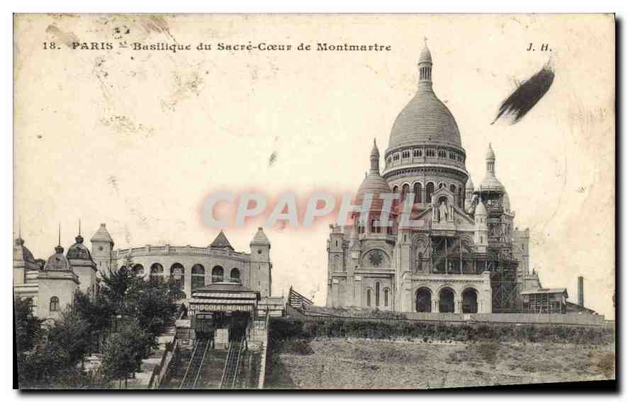 Paris — Basilique du Sacré-Cœur de Montmartre — J. H. n°18