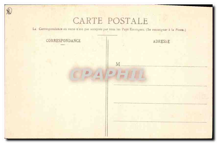CPA Paris Sacre Coeur de Montmartre et Eglise St Pierre — Rückseite