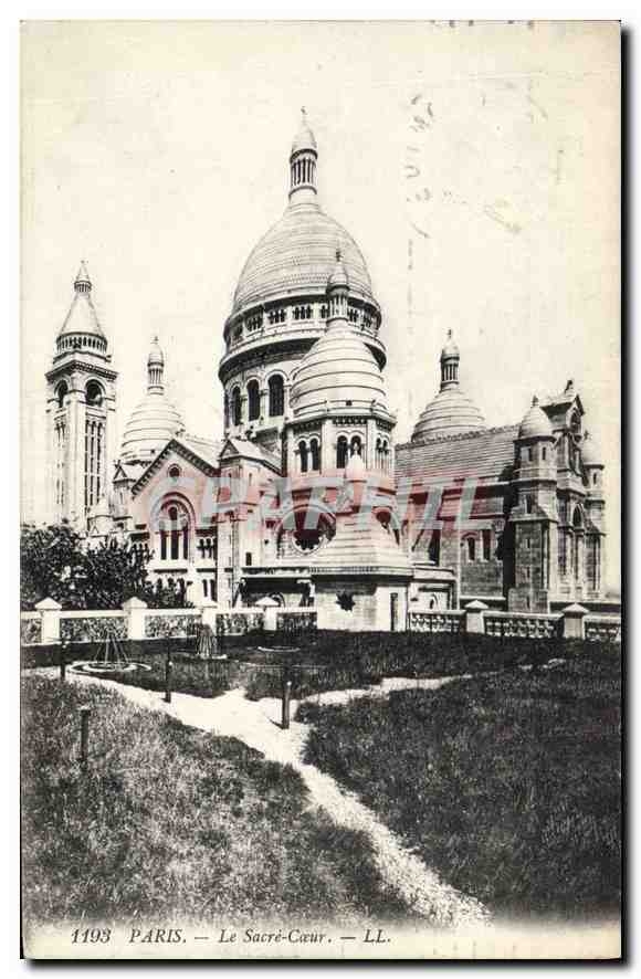 CPA Paris le Sacre Coeur