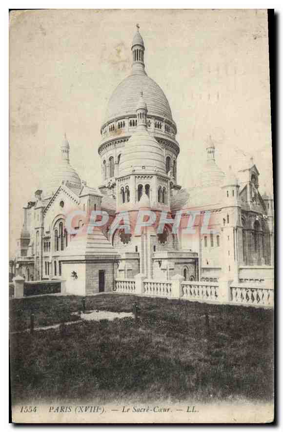 CPA Paris (XVIIIe) le Sacre Coeur