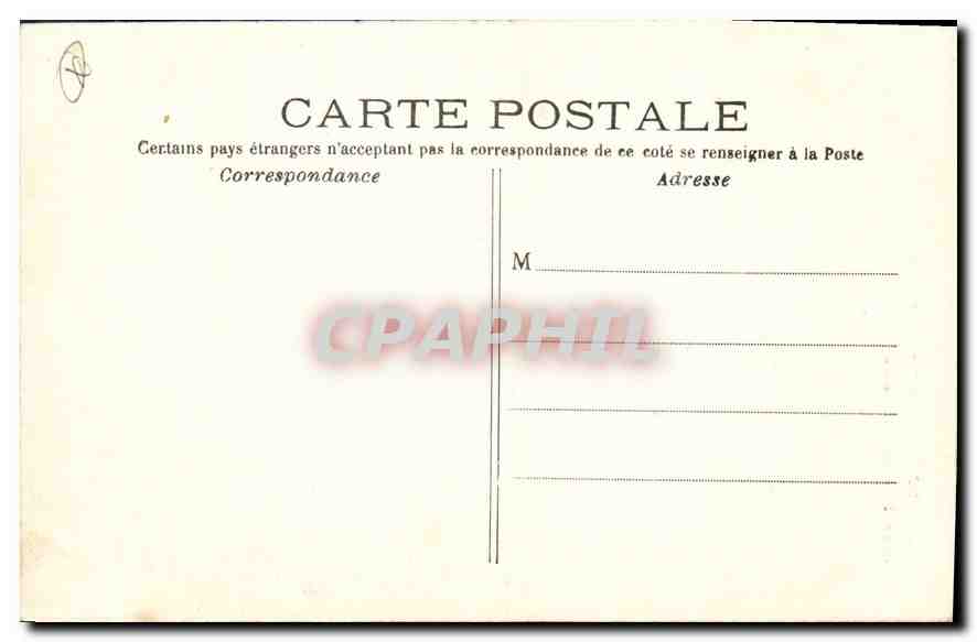 CPA Paris le Sacre Coeur et le Funiculaire de Montmartre — Rückseite