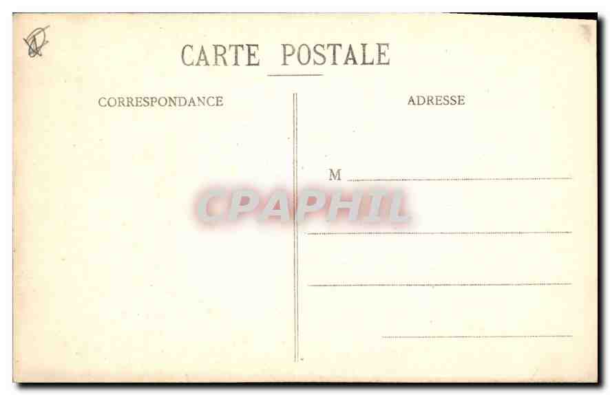 CPA Paris Vue sue le Sacre Coeur de Montmartre — Rückseite