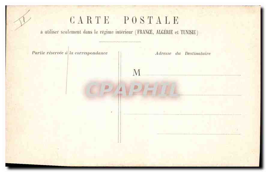 CPA Paris Rue de la Barre (Montmartre) — Rückseite