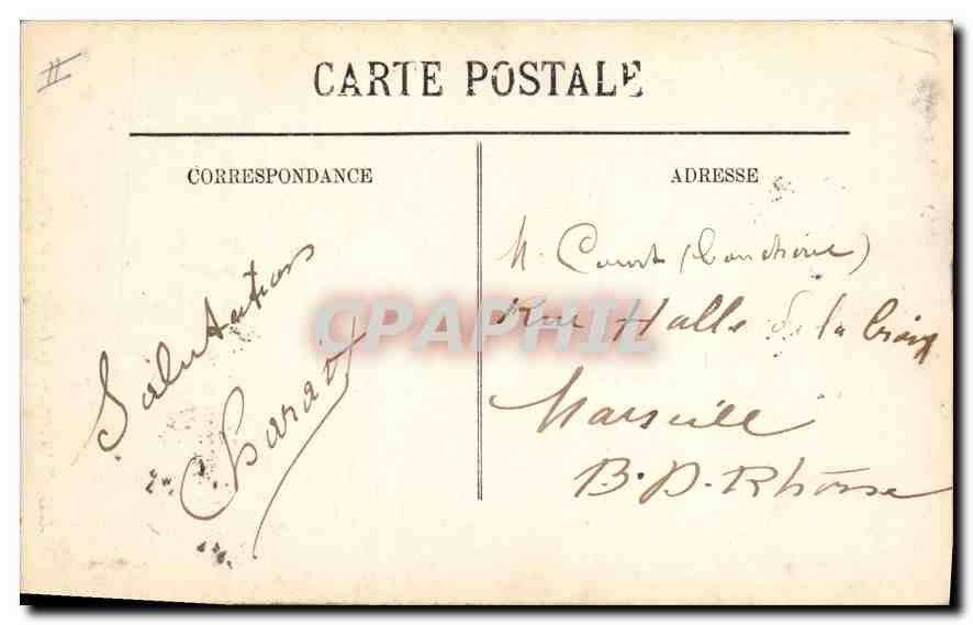 CPA Paris Le Funiculaire et la Basilique du Sacre Coeur de Montmartre — Rückseite