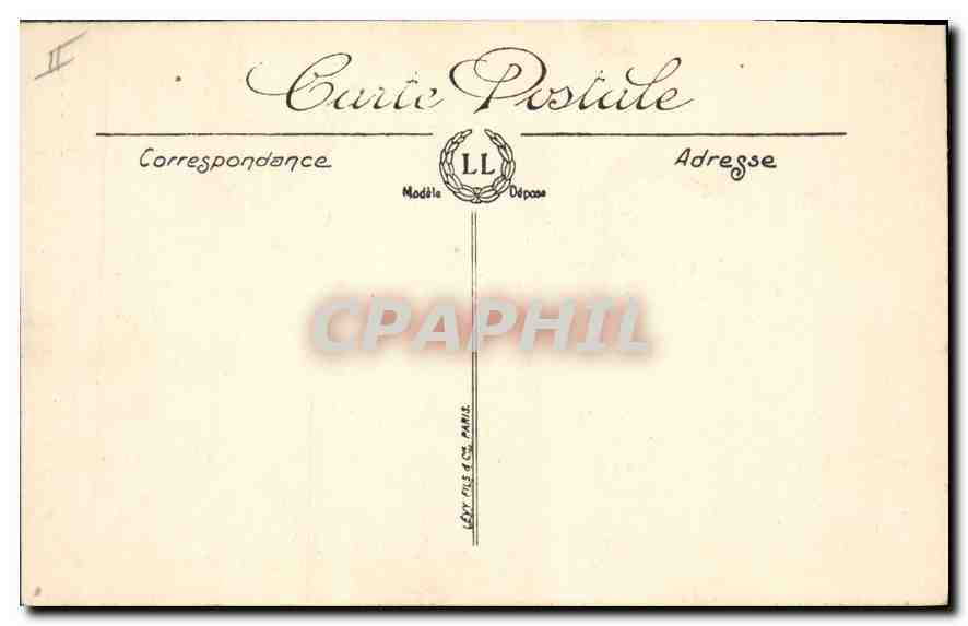 CPA Paris Le Funiculaire et la Basilique du Sacre Coeur de Montmartre — Rückseite