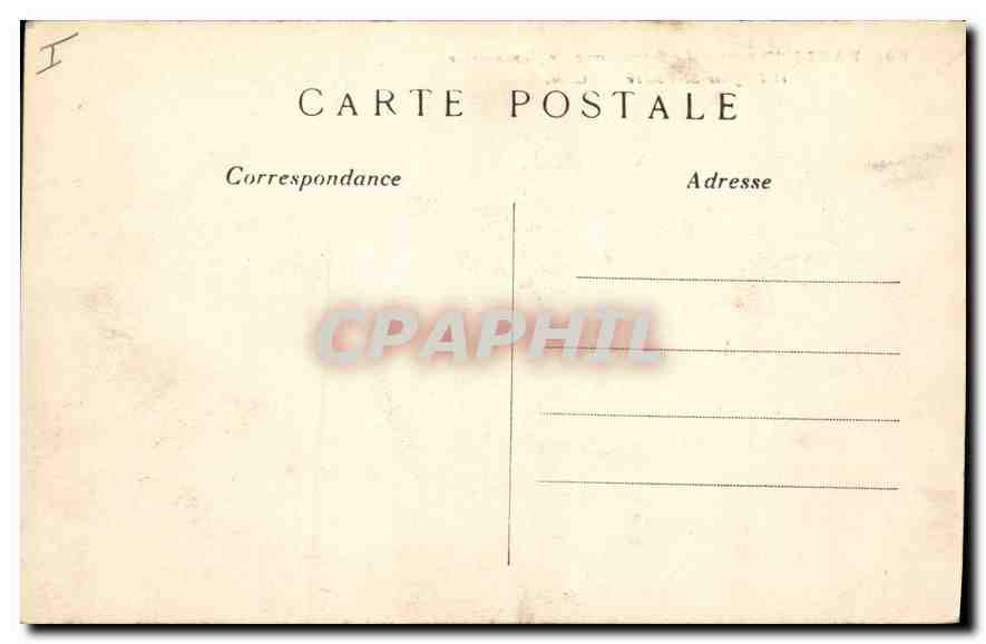 CPA Paris (18e Arr) Le Sacre Coeur de Montmartre et l'Eglise St Pierre — Rückseite