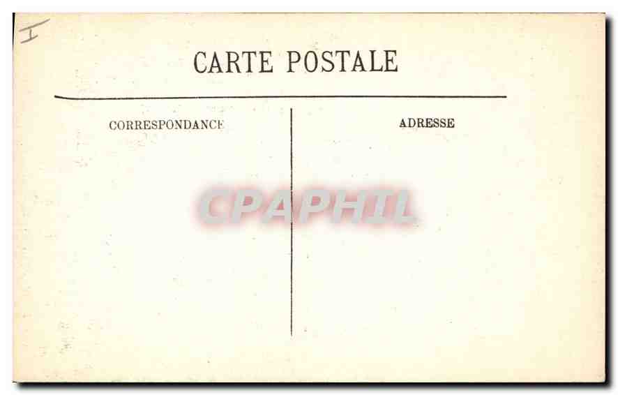 CPA Paris Le Sacre Coeur — Rückseite