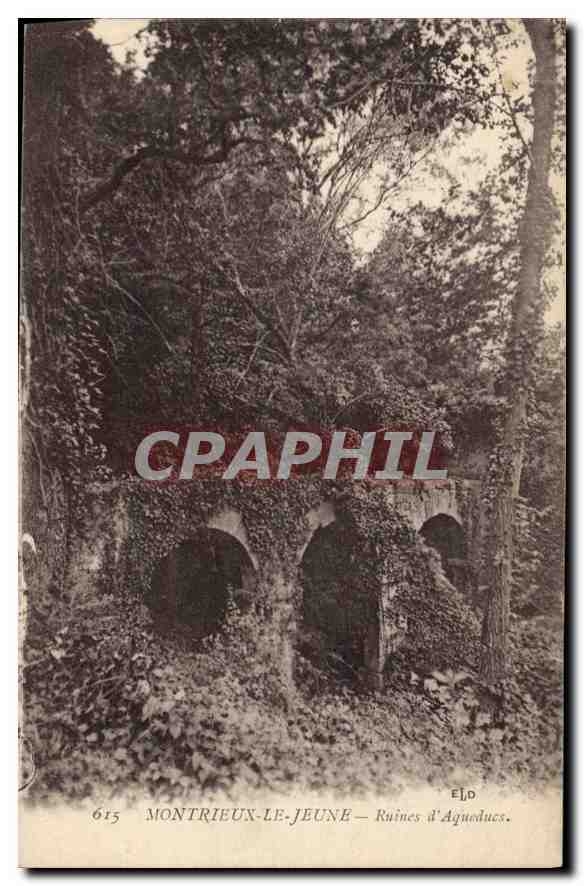 Montrieux-le-Jeune — Ruines d'Aqueducs — Éditeur E.J.D. n°615