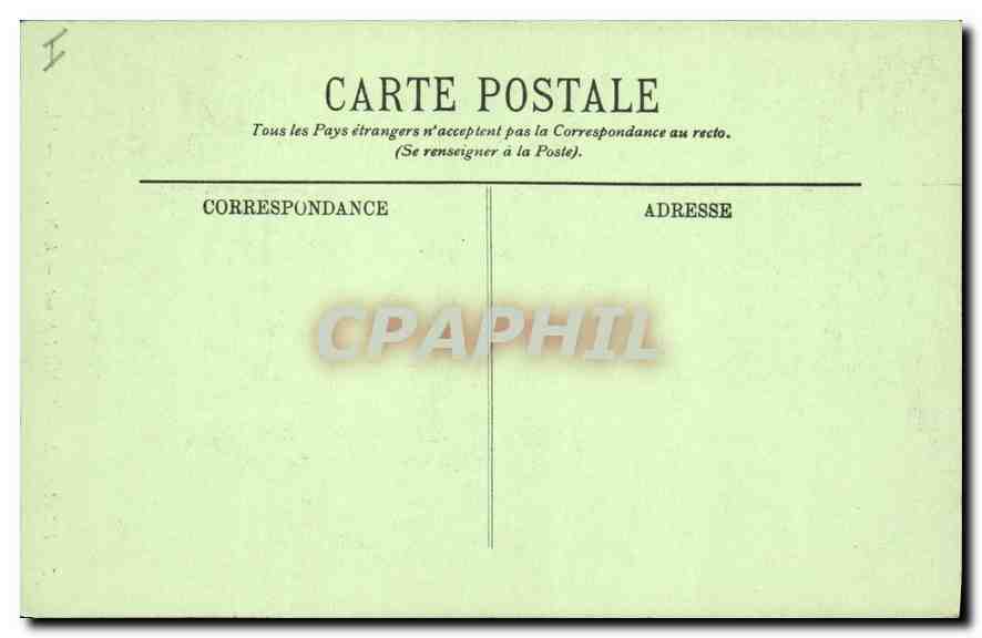 CPA L'Esterel Le Mal Infernet L'Obelisque — Rückseite