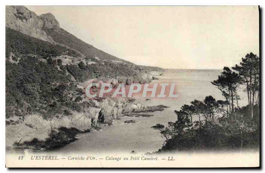 CPA L'Esterel Corniche d'Or Calange au Petit Caneiret
