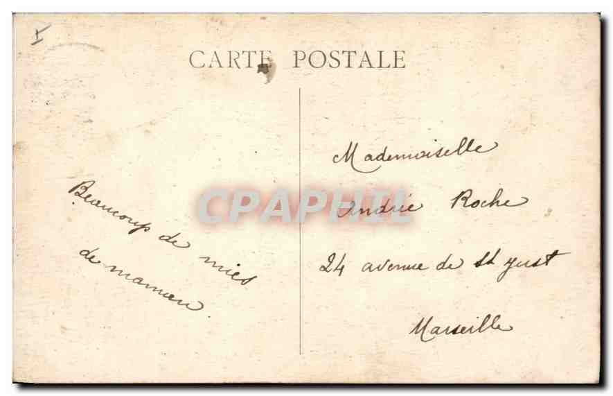 Rencontre de Sainte-Marie-Magdeleine avec le Christ — HOTELLERIE de la SAINTE-BAUME - Téléph. 9 - St-ZACHARIE (Var) — n°21 — Verso