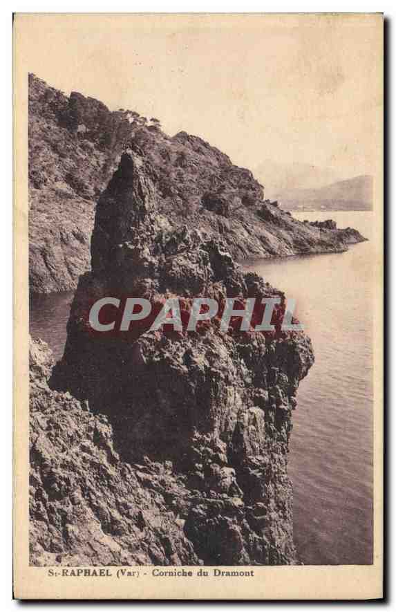 CPA Saint Raphael (Var) Corniche du Dramont