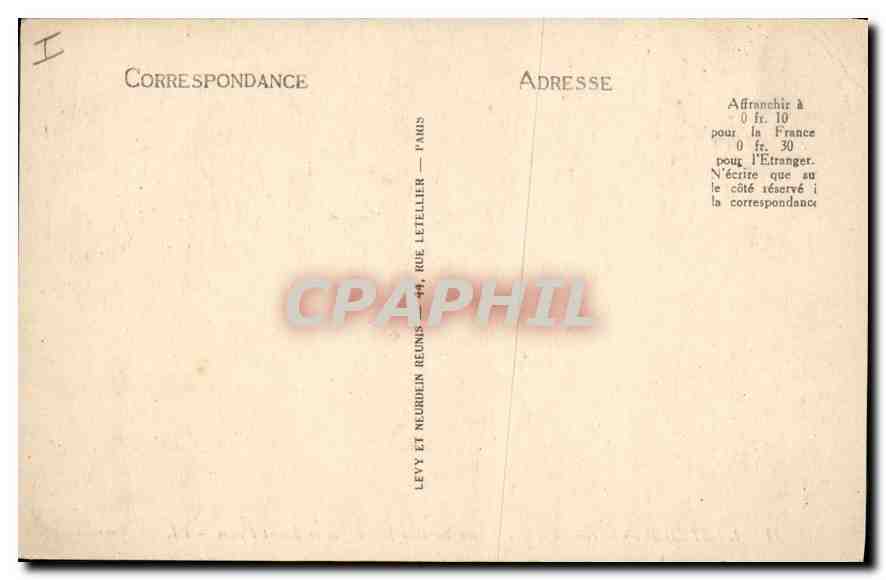 CPA L'Esterel Corniche d'Or Roc St Barthelemy et le Saint Pilon — Verso