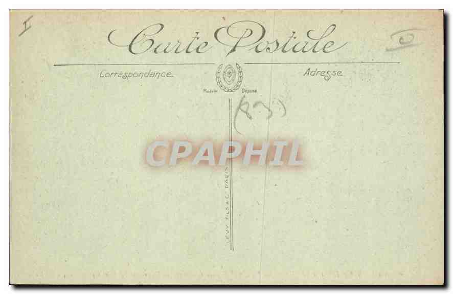 CPA Corniche de l'Esterel Pres d'Agay Calanque et Phare de la Baumette — Verso