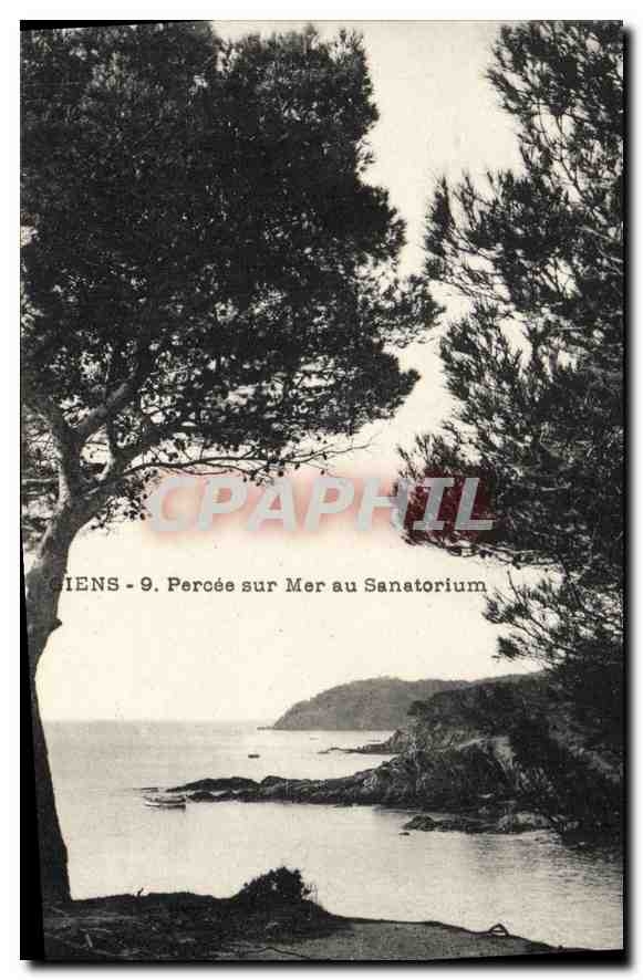 CPA Giens Percee sur Mer au Sanatorium