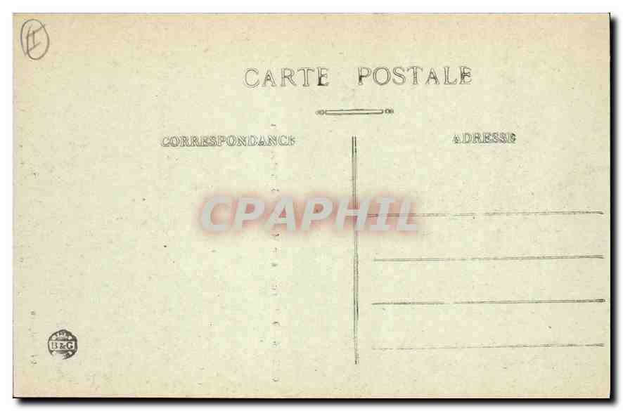 CPA Giens Percee sur Mer au Sanatorium — Rückseite
