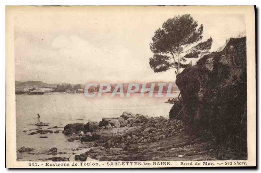 Environs de Toulon - SABLETTES-les-BAINS - Bord de Mer