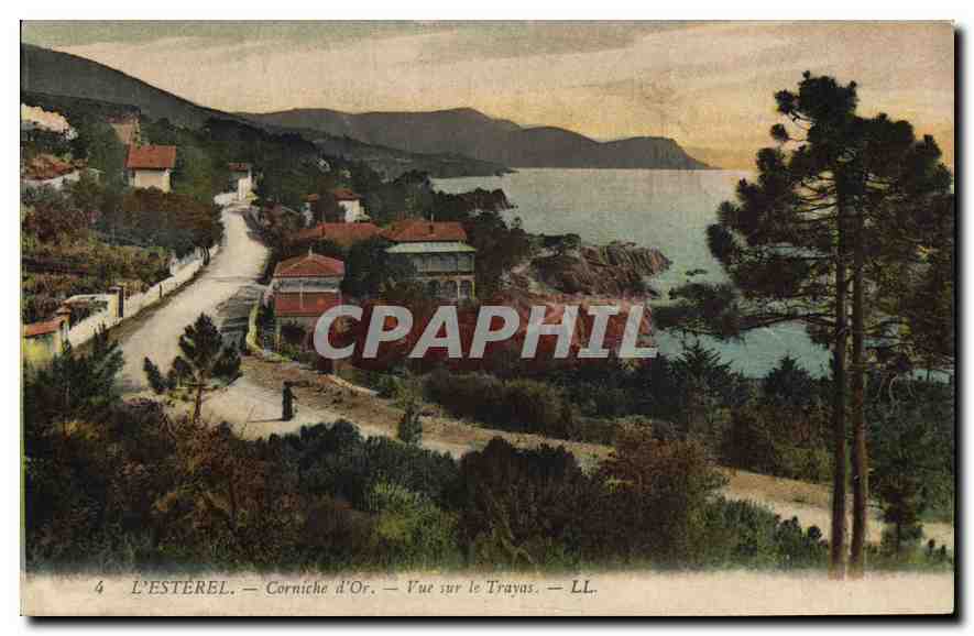 L'ESTÉREL — Corniche d'Or — Vue sur le Trayas — LL. n°4